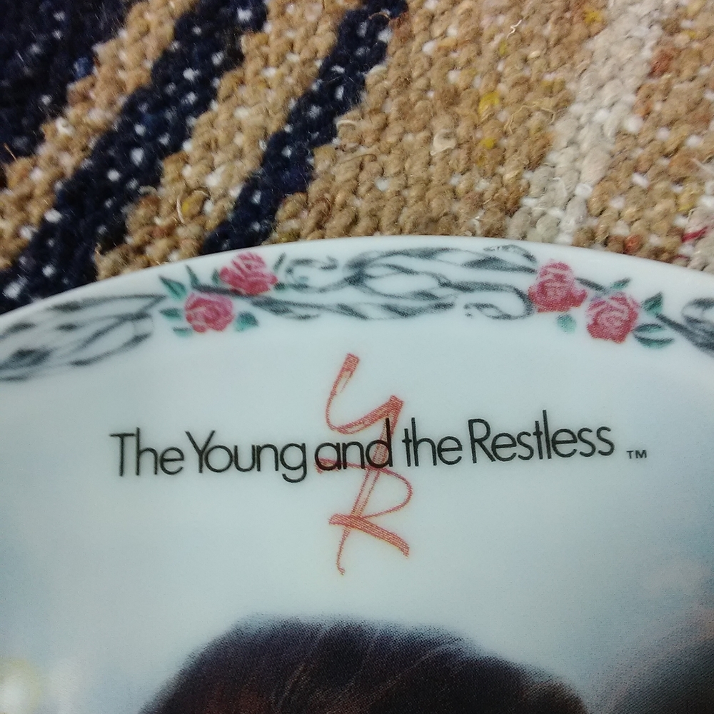 PLATE YOUNG AND THE RESTLESS DECOR HOME VINTAGE - Picture 5 of 14